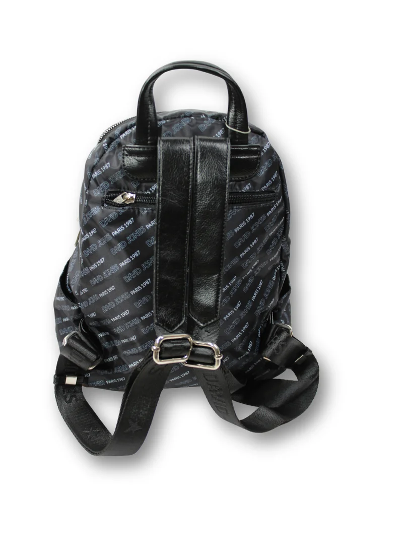 David Jones  David Jones Women's Backpack Stylish and Durable Everyday Carry | Color Black (6889-4)  | Best Price UAE